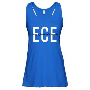 Ece Early Hood Educator Teacher Special Education Gift Ladies Essential Flowy Tank