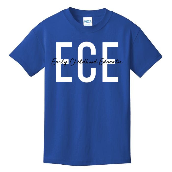 Ece Early Hood Educator Teacher Special Education Gift Kids T-Shirt