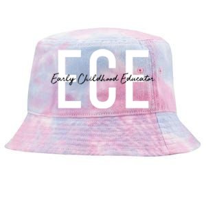 Ece Early Hood Educator Teacher Special Education Gift Tie-Dyed Bucket Hat