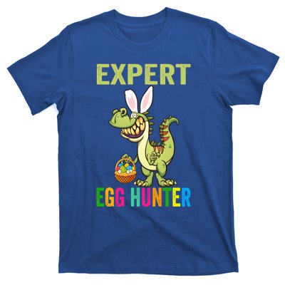 Expert Egg Hunter T Rex Dinosaur Bunny Easter Meaningful Gift T-Shirt