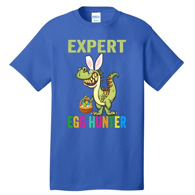 Expert Egg Hunter T Rex Dinosaur Bunny Easter Meaningful Gift Tall T-Shirt