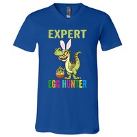 Expert Egg Hunter T Rex Dinosaur Bunny Easter Meaningful Gift V-Neck T-Shirt