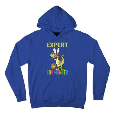 Expert Egg Hunter T Rex Dinosaur Bunny Easter Meaningful Gift Tall Hoodie