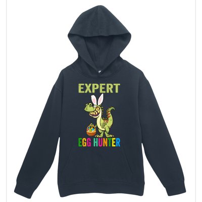 Expert Egg Hunter T Rex Dinosaur Bunny Easter Meaningful Gift Urban Pullover Hoodie