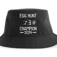 Easter Egg Hunt Champion Funny Dad Sustainable Bucket Hat