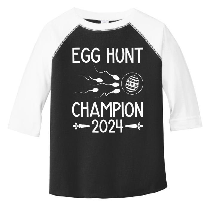 Easter Egg Hunt Champion Funny Dad Toddler Fine Jersey T-Shirt