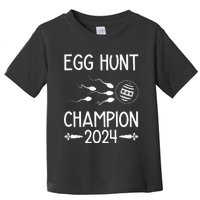 Easter Egg Hunt Champion Funny Dad Toddler T-Shirt