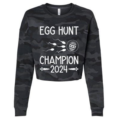 Easter Egg Hunt Champion 2024 Cropped Pullover Crew