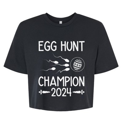 Easter Egg Hunt Champion 2024 Bella+Canvas Jersey Crop Tee