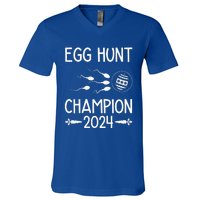 Easter Egg Hunt Champion 2024 V-Neck T-Shirt