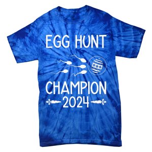 Easter Egg Hunt Champion 2024 Tie-Dye T-Shirt