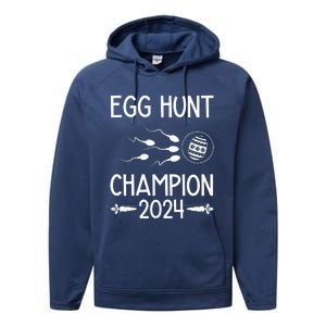 Easter Egg Hunt Champion 2024 Performance Fleece Hoodie