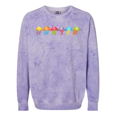 Easter Egg Hunter Colorblast Crewneck Sweatshirt