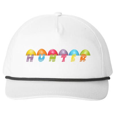 Easter Egg Hunter Snapback Five-Panel Rope Hat