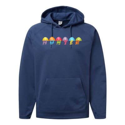 Easter Egg Hunter Performance Fleece Hoodie