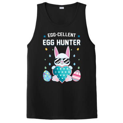 Egggiftcellent Egg Hunter Cute Bunny Funny Easter Day Gift PosiCharge Competitor Tank