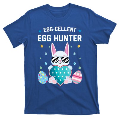 Egggiftcellent Egg Hunter Cute Bunny Funny Easter Day Gift T-Shirt