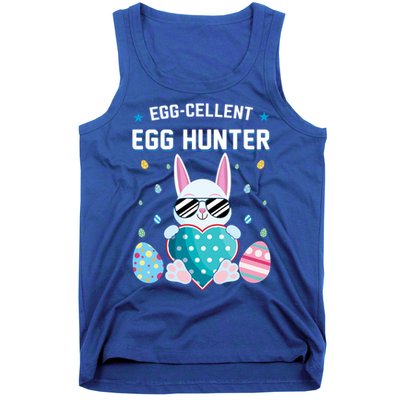 Egggiftcellent Egg Hunter Cute Bunny Funny Easter Day Gift Tank Top