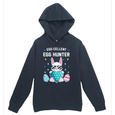 Egggiftcellent Egg Hunter Cute Bunny Funny Easter Day Gift Urban Pullover Hoodie