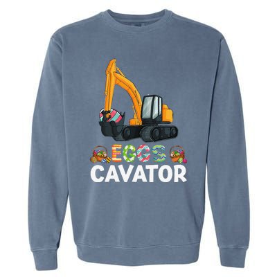 Easter Egg Hunts Constructions Trucks Children Garment-Dyed Sweatshirt