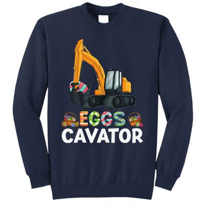 Easter Egg Hunts Constructions Trucks Children Tall Sweatshirt