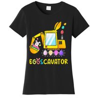 Easter Egg Hunt Funny EggsCavator Bunny Women's T-Shirt