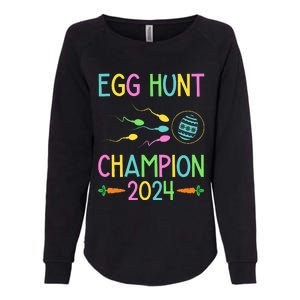 Easter Egg Hunt Champion 2024 Womens California Wash Sweatshirt