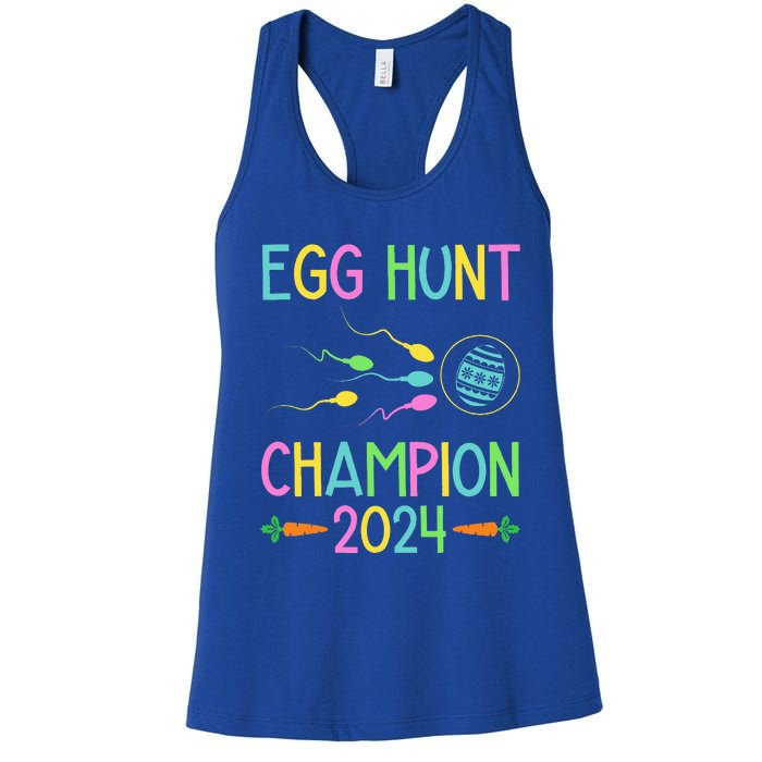 Easter Egg Hunt Champion 2024 Women's Racerback Tank