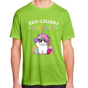 Egggiftcellent Egg Hunter Easter Unicorn Costume Funny Gift Adult ChromaSoft Performance T-Shirt