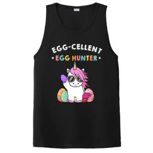 Egggiftcellent Egg Hunter Easter Unicorn Costume Funny Gift PosiCharge Competitor Tank