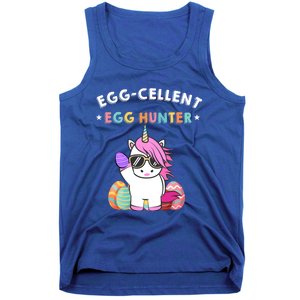 Egggiftcellent Egg Hunter Easter Unicorn Costume Funny Gift Tank Top