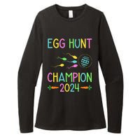 Easter Egg Hunt Champion Funny Dad Womens CVC Long Sleeve Shirt