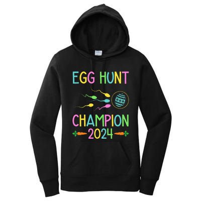 Easter Egg Hunt Champion Funny Dad Women's Pullover Hoodie