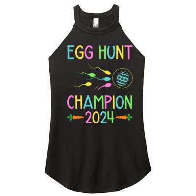 Easter Egg Hunt Champion Funny Dad Women's Perfect Tri Rocker Tank