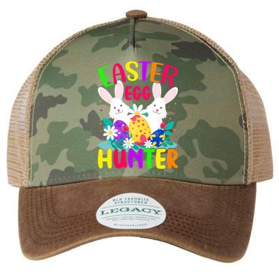 Easter Egg Hunter Easter Eggs Happy Easter Day Gift Legacy Tie Dye Trucker Hat