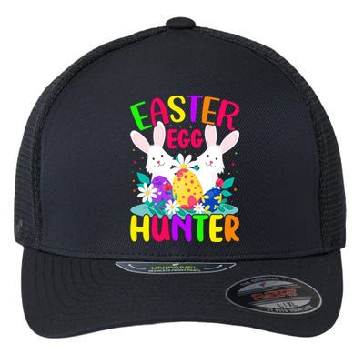 Easter Egg Hunter Easter Eggs Happy Easter Day Gift Flexfit Unipanel Trucker Cap