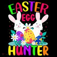 Easter Egg Hunter Easter Eggs Happy Easter Day Gift Drawstring Bag