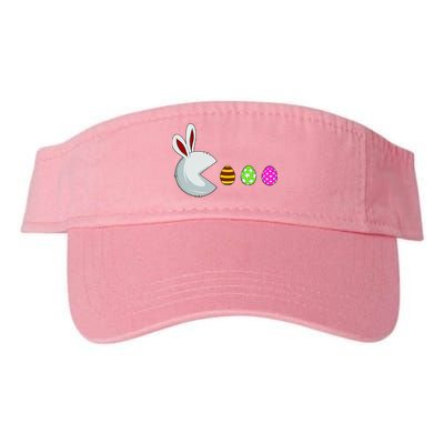 Easter Egg Hunting Video Game Gamer Bunny Lover Easter Gaming Valucap Bio-Washed Visor