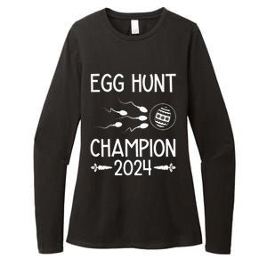 Easter Egg Hunt Champion Funny Dad Womens CVC Long Sleeve Shirt