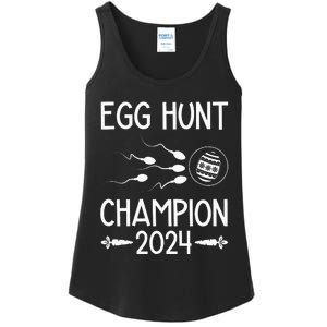 Easter Egg Hunt Champion Funny Dad Ladies Essential Tank