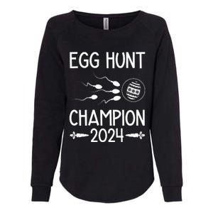 Easter Egg Hunt Champion Funny Dad Womens California Wash Sweatshirt