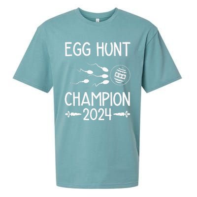 Easter Egg Hunt Champion Funny Dad Sueded Cloud Jersey T-Shirt