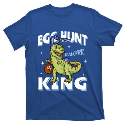 Easter Egg Hunt King Dinosaur Bunny With Ears Gift T-Shirt