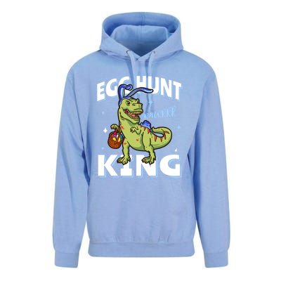 Easter Egg Hunt King Dinosaur Bunny With Ears Gift Unisex Surf Hoodie