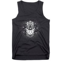 Evil Eye Hamsa Hand Mandala Yoga Meditation Spiritual Tank Top