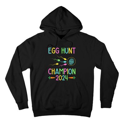 Easter Egg Hunt Champion Funny Dad Pregnancy Announcement Hoodie