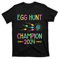 Easter Egg Hunt Champion Funny Dad Pregnancy Announcement T-Shirt