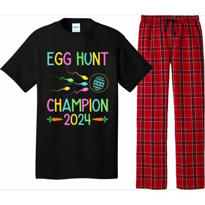 Easter Egg Hunt Champion Funny Dad Pregnancy Announcement Pajama Set