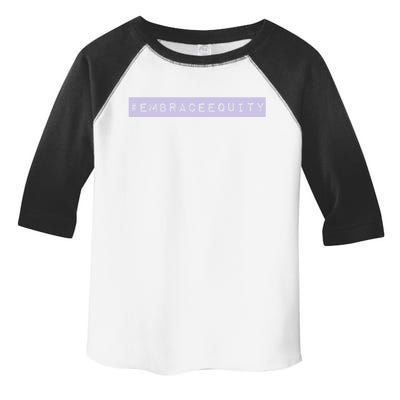 Embrace Equity International 'S Day March 8th Gift Toddler Fine Jersey T-Shirt