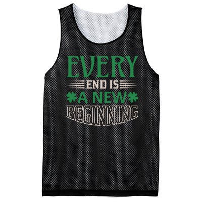 Every End Is A New Beginning Mesh Reversible Basketball Jersey Tank